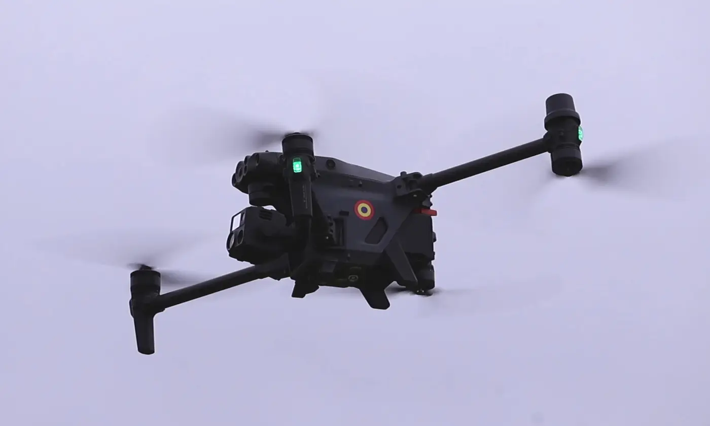 DJI Matrice 30 enterprise drone in flight
